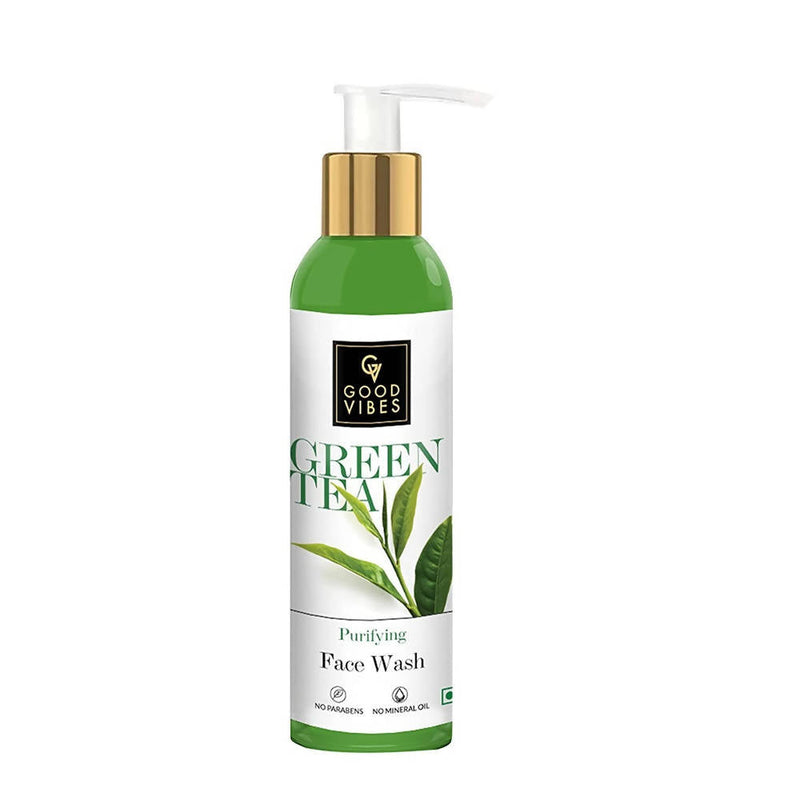 Good Vibes Green Tea Purifying Face Wash