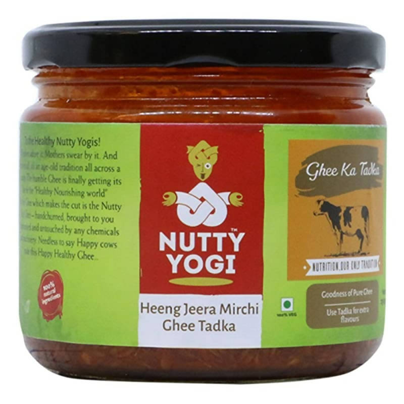 Nutty Yogi Heeng Jeera Mirchi Ghee Tadka