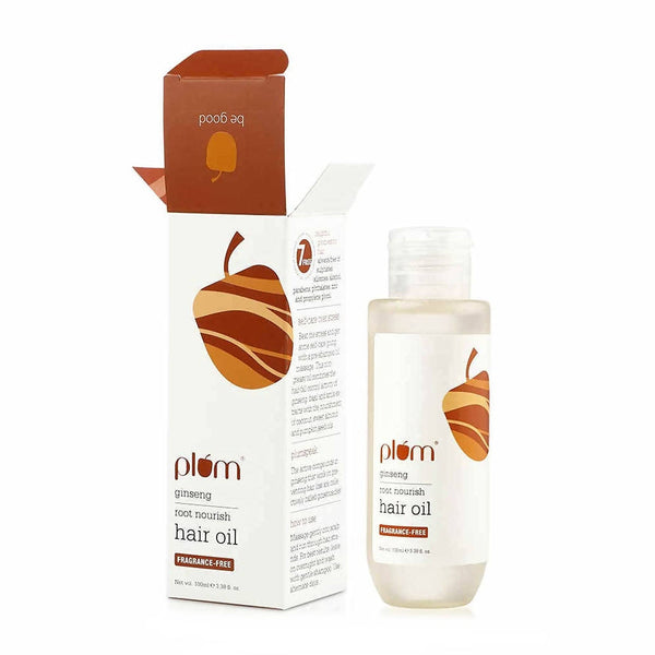 Plum Ginseng Root Nourish Hair Oil