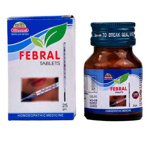 Wheezal Homeopathy Febral Tablets