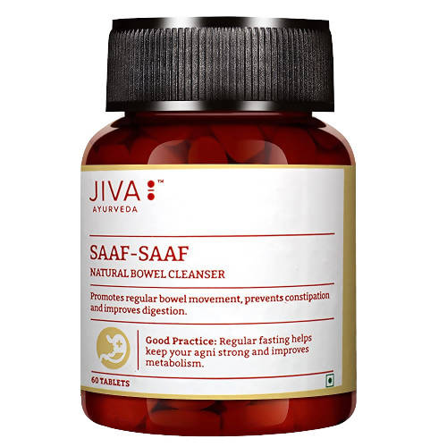 Jiva Ayurveda Saaf-Saaf Natural Bowel Cleanser Tablets