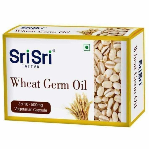 Sri Sri Tattva Wheat Germ Veg Oil Capsules