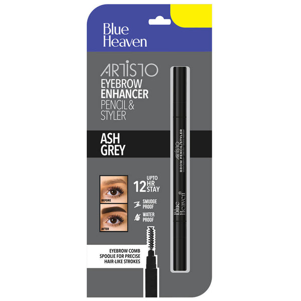 Blue Heaven Artisto Eyebrow Enhancer Pencil & Styler Ash Grey