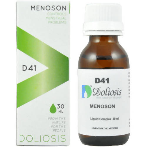 Doliosis Homeopathy D41 Menoson Drops