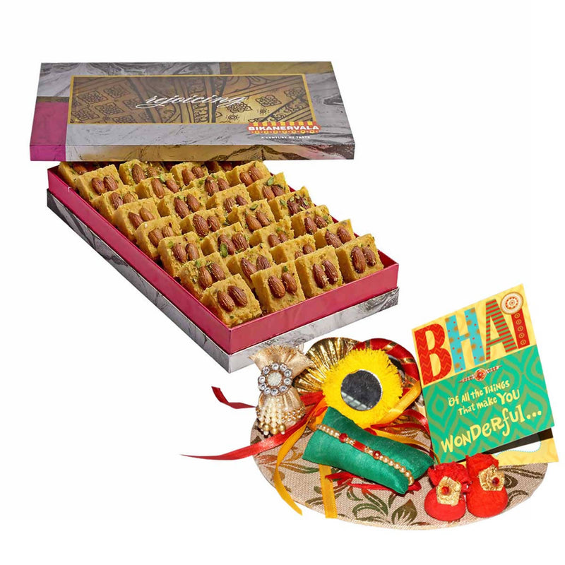 Bikanervala Special Patisa Rakhi Gift