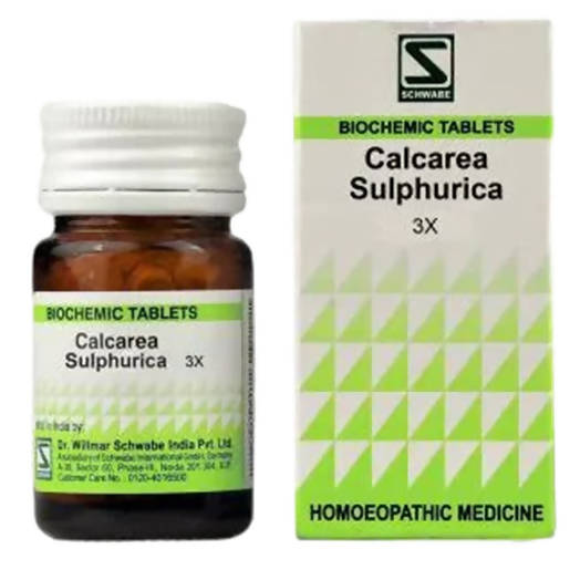 Dr. Willmar Schwabe India Calcarea Sulphurica Biochemic Tablets