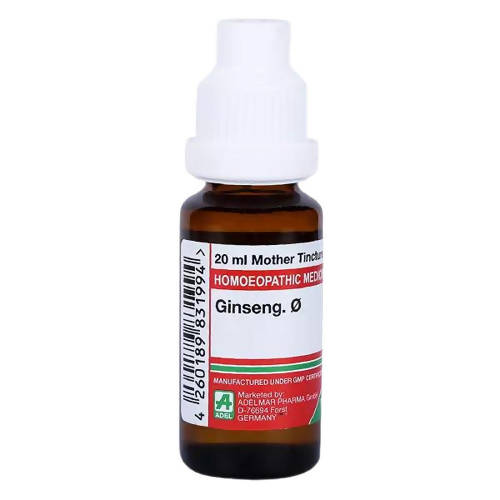 Adel Homeopathy Ginseng Mother Tincture Q