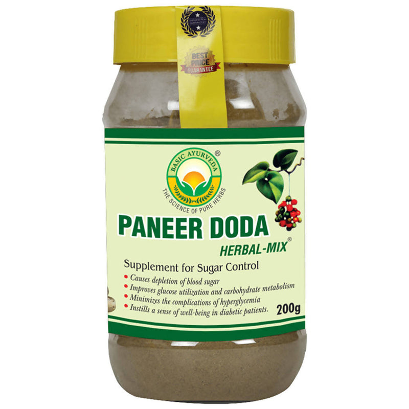 Basic Ayurveda Paneer Doda Herbal Mix Powder