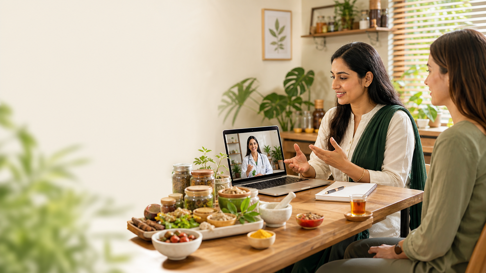 Online Indian wellness consultation
